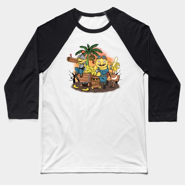 Techies x Banana Baseball T-Shirt by yuyunM